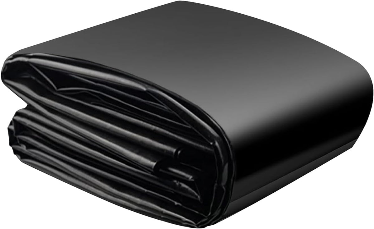 10 x 13 FT Pond Liner, 20 Mil HDPE Pond Liners for Outdoor Ponds