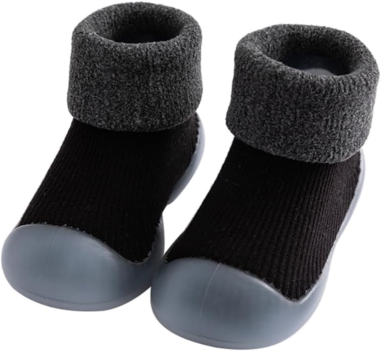 Warm Baby Sock Shoes Infant Boys Girls Non Slip Floor Slipper for Toddler First Walking