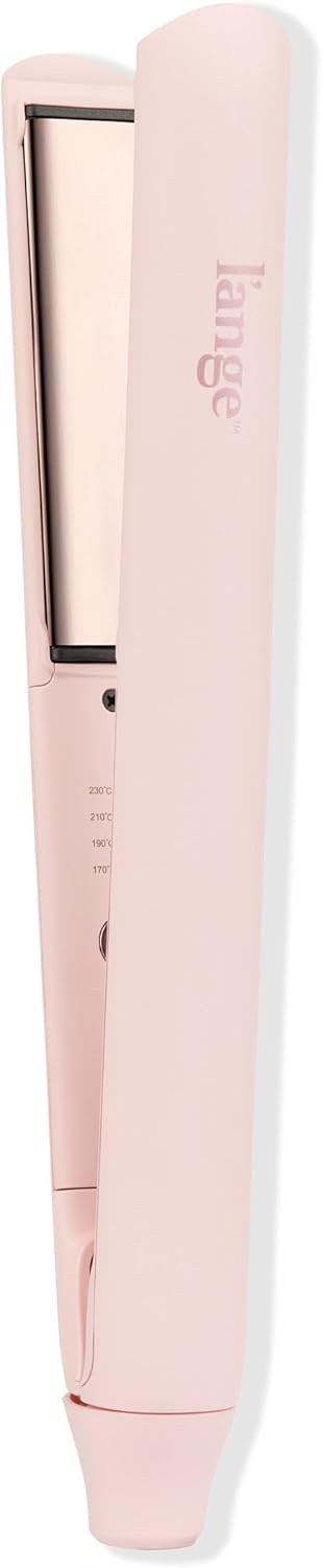 Straight Forward Titanium Flat Iron, 1", Blush | Professional 2-in-1 Hair Styling Iron, Snag-Free Hair Straightener