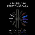 Radiant Professional Curl Lengthening Mascara, Cruelty Free, 02 Plum Brown