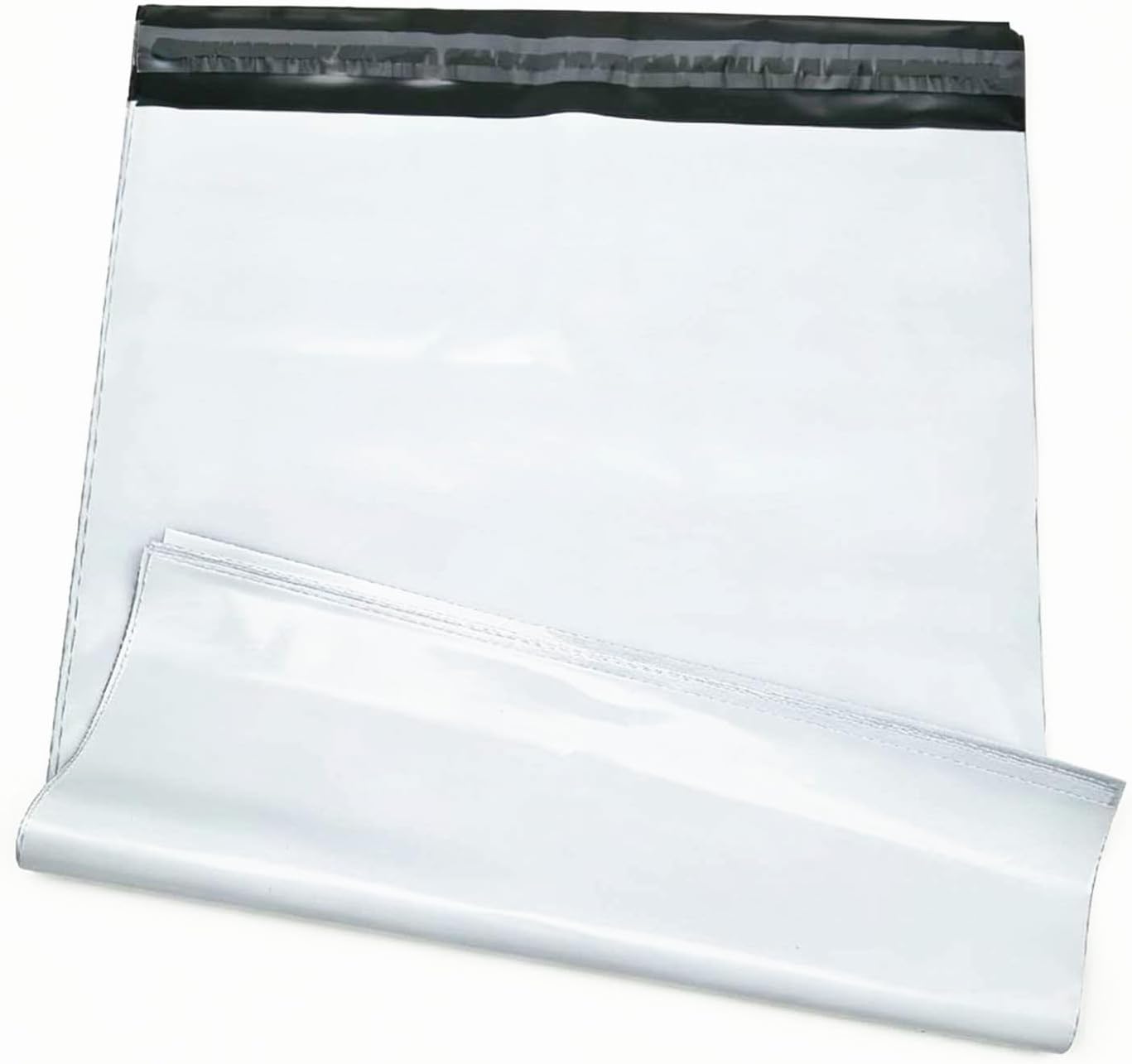 17.7 X 22 Inches White Poly Mailers，Large Self-Sealing Shipping Bags 10 Pcs | Waterproof Plastic Packaging Envelopes Bag