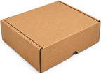 Corrugated Shipping Mailing Boxes 11x8¾x3", Kraft,B Flute, 50 Pack