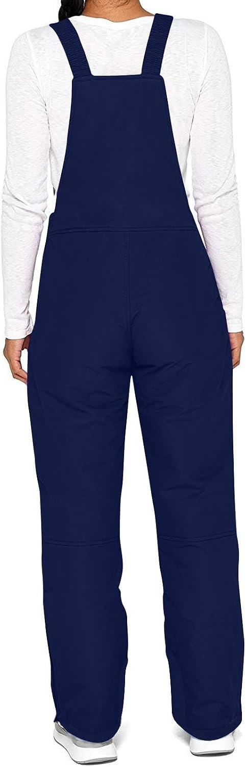Snow Pants Womens Snow Bibs Ski Pants Winter Waterproof Insulated Bib Snowboard Pant Ski Jumpsuit Coveralls Overalls