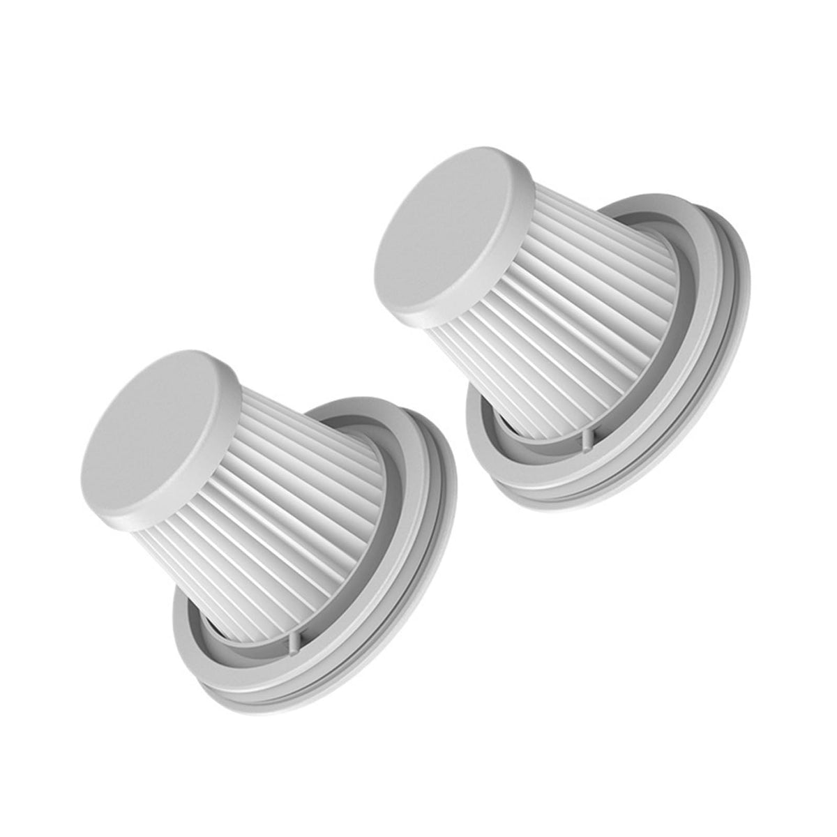 Compatible With XIAOMI MIJIA Handheld Vacuum Filter(2 Pack)–H11 Filter Paper,Blocks Micro Dust, Clean Air Flow,Can be Washed