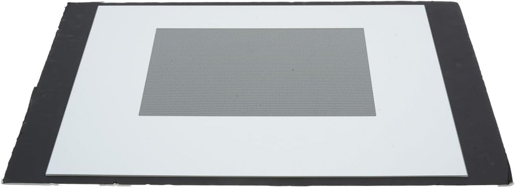 Whirlpool WPW10409945 Genuine OEM Range Oven Door Outer Panel, White Replacement Part - Replaces W10409945