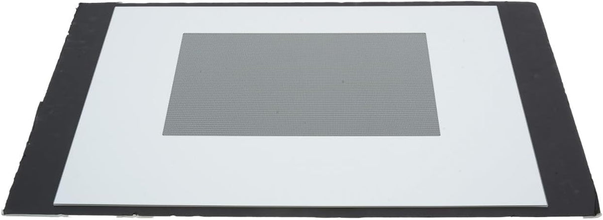 Whirlpool WPW10409945 Genuine OEM Range Oven Door Outer Panel, White Replacement Part - Replaces W10409945
