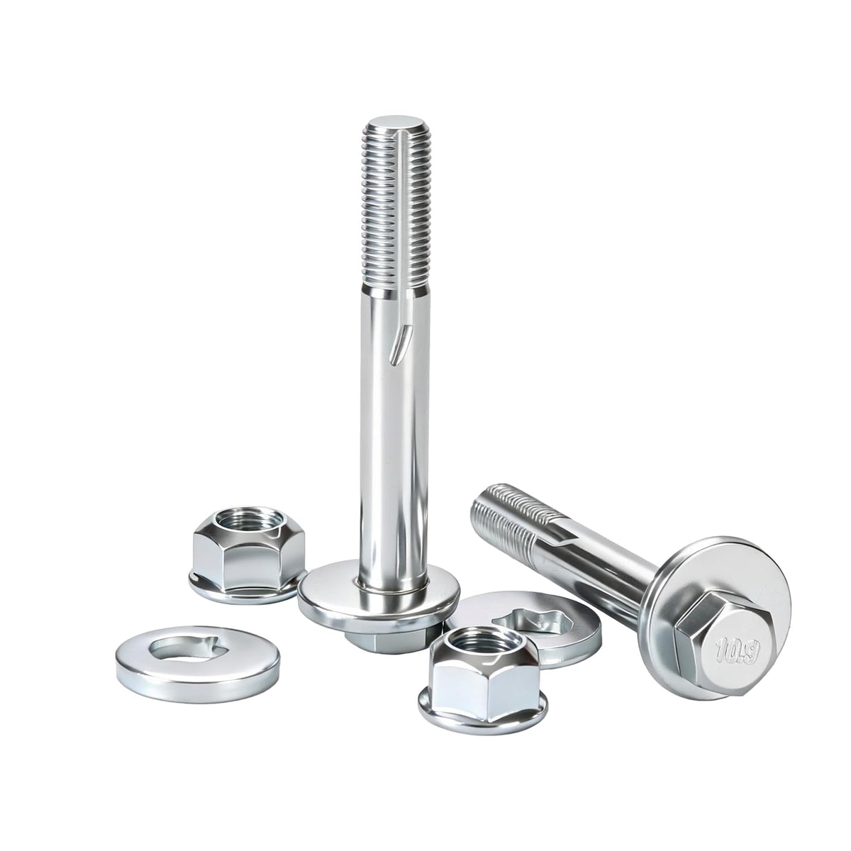 Oispyer 2 Set Rear Lower Control Arm Adjust Bolt Camber Bolts Kit
