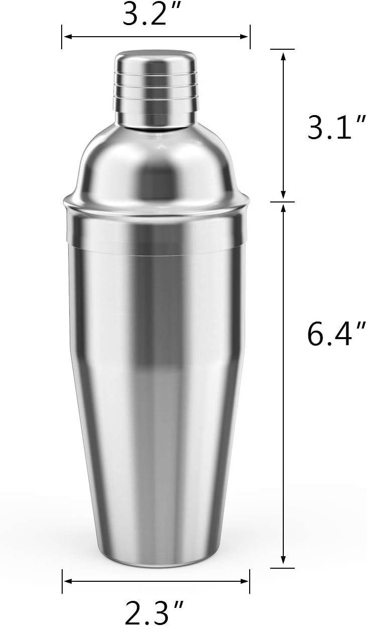 Cocktail Shaker,24oz Martini Shaker,Drink Shaker Mixer