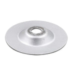 4 Inch Diamond Grinding Cup Wheel for Granite Marble Iron Steel Masonry Convex Vacuum Brazed Grinding Disc Fits 5/8 Inch Arbor