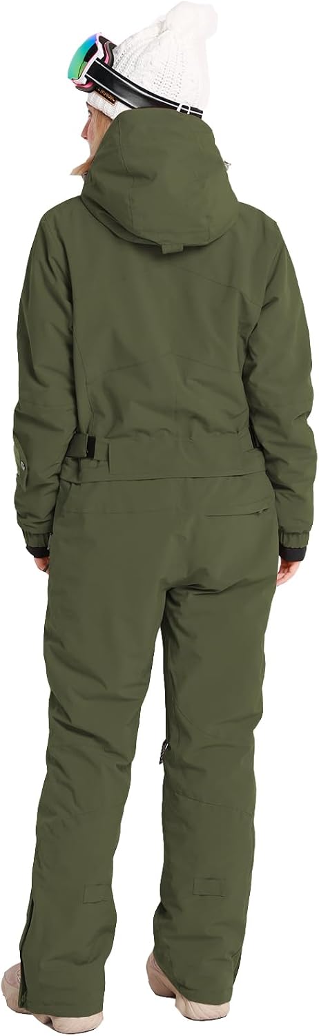 Womens Snowsuit One Pieces Ski Suits Jumpsuits Colorful Coveralls Snowboard Winter Outdoor