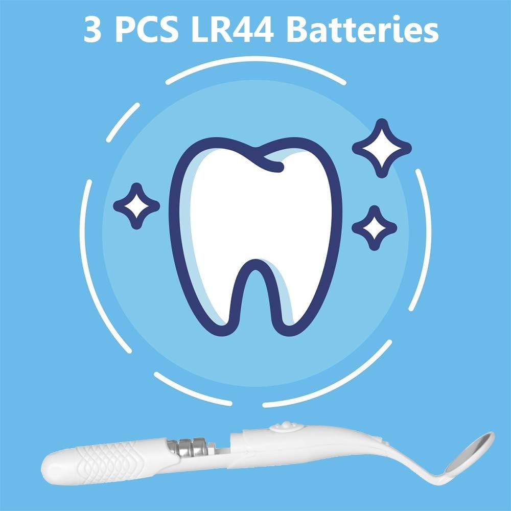 Dental Mirror with Light,Teeth Inspection LED Anti-Fog Mouth Mirror,Dentist Oral Care Tool