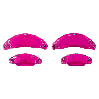 tslmodelcar Brake Caliper Covers Compatible with Tesla Model Y Juniper 2025-2026,19 20 inch Front and Rear Brake Wheel Hub Brake Caliper Covers 4 Pcs for Model Y Juniper Accessories(Beetroot Purple)