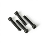 M6 x 20mm (30 Pack) Socket Head Cap Screws Bolts, Black Oxide 304 Stainless Steel 18-8, Allen Socket Drive, Full Thread, Bright Finish