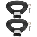 OUNONA Pot Side Handle Replacement Bakelite 2pcs Black