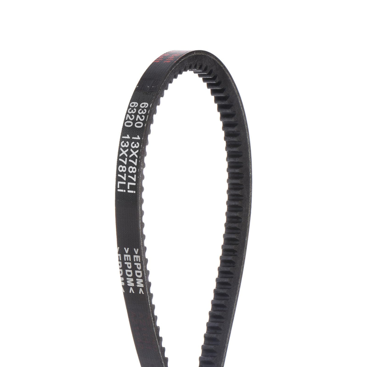 HARFINGTON 2pcs 13x787 Cogged V-Belts AX Section Drive Raw Edge Belt 787mm Inner Girth 13mm Width 8mm Thickness EPDM for Power Transmission