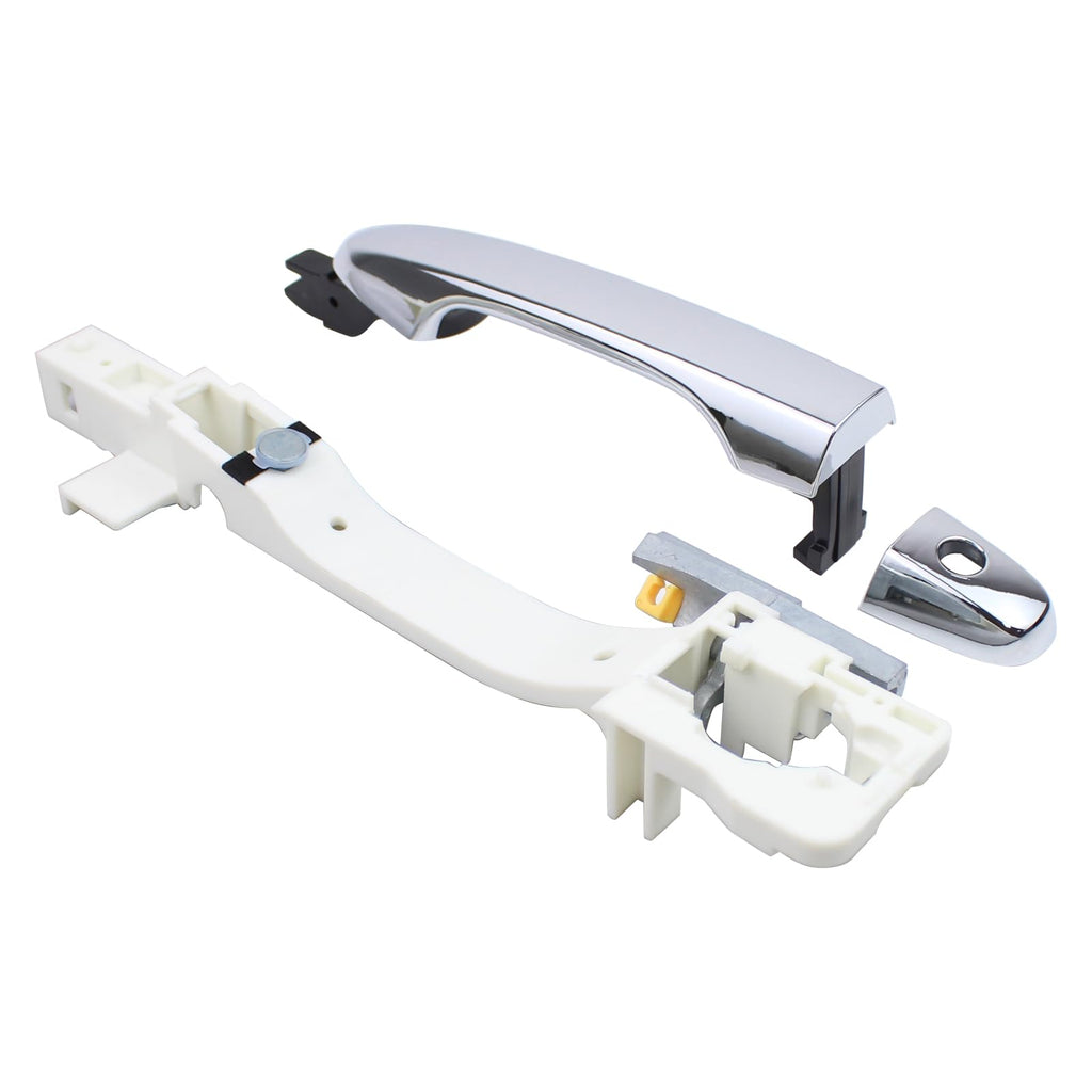 Front Driver Side Exterior Door Handle and Base for Honda