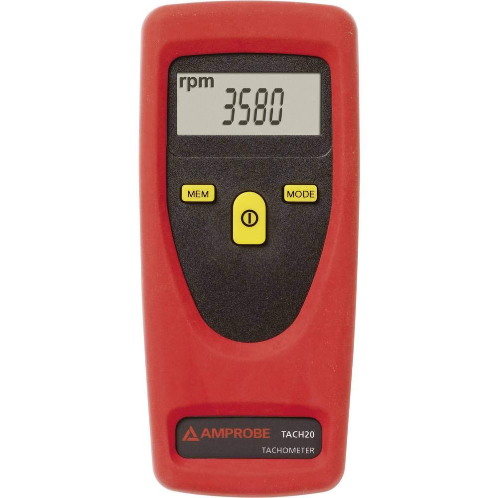 Amprobe TACH-20 Tachometer with Contact and Non-Contact Measurement