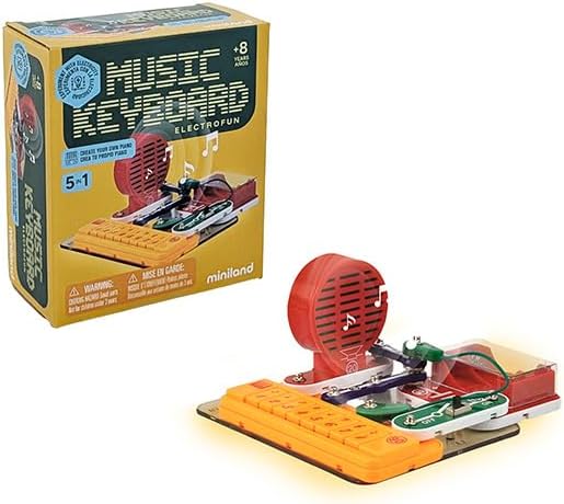 Kids Games, Build Your Own Musical Keyboard, Electronic Game for Children, Building Toys, Science for Children, Stem