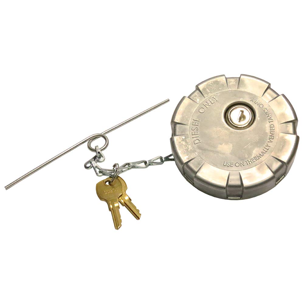 Fuel Cap for Kenworth Trucks - Locking, Solid
