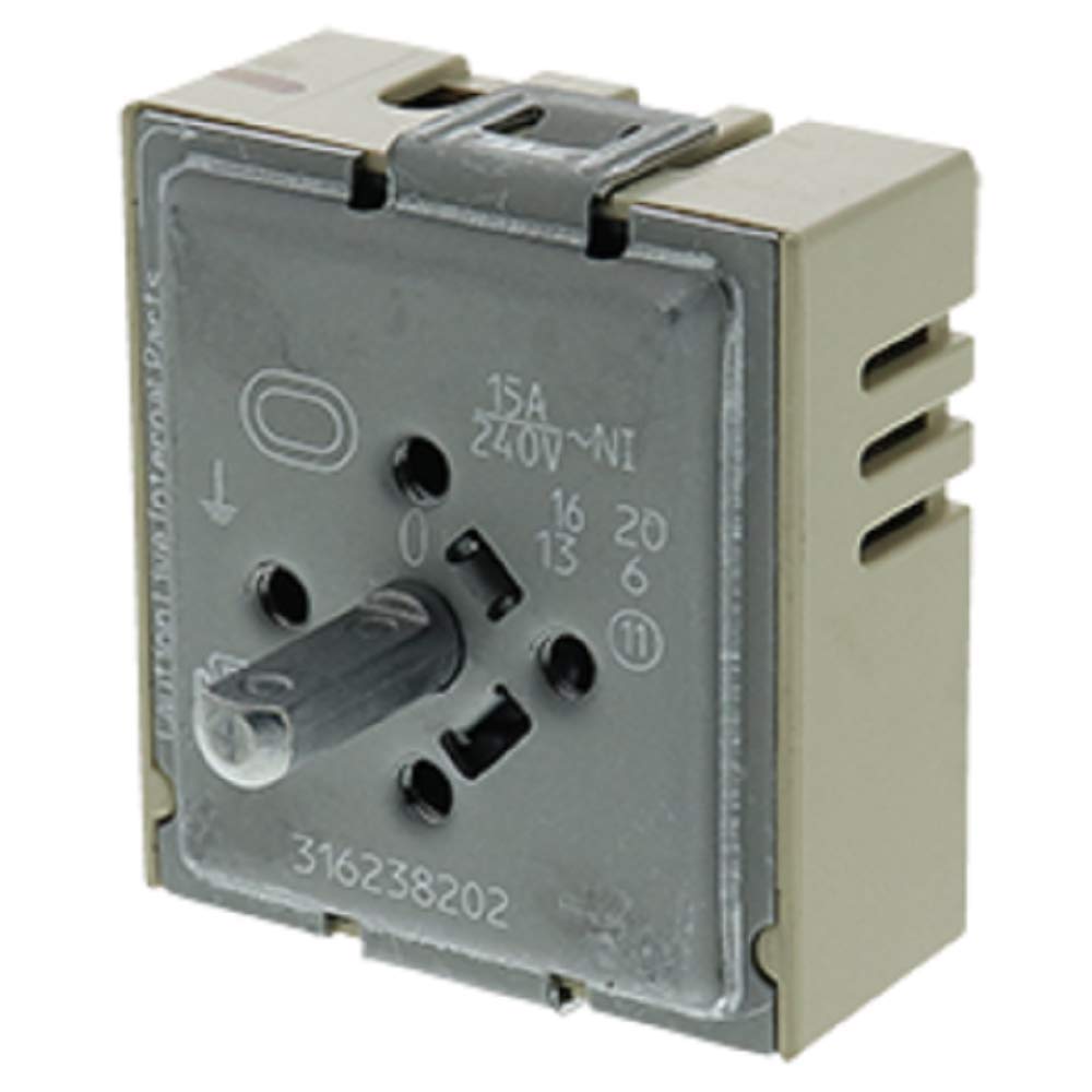 Edgewater Parts 316238202, AP6799823 Infinite Switch Compatible With Frigidaire Range