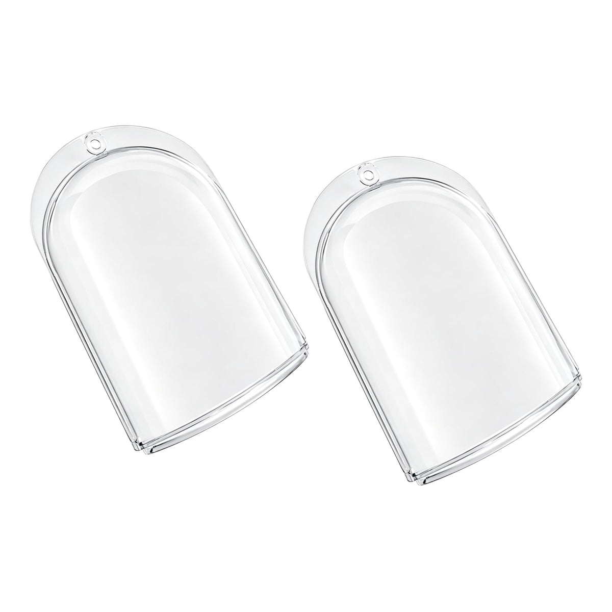 Range Hood Light Diffuser Lens Cover Fits Broan Kenmore SB03200618, 2 Pc