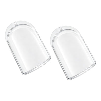 Range Hood Light Diffuser Lens Cover Fits Broan Kenmore SB03200618, 2 Pc