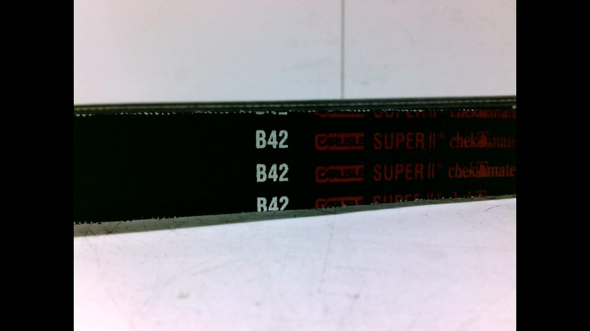 Carlisle B42 Super Ii V-Belt, Length: 45In, Depth: 7/16In, B42