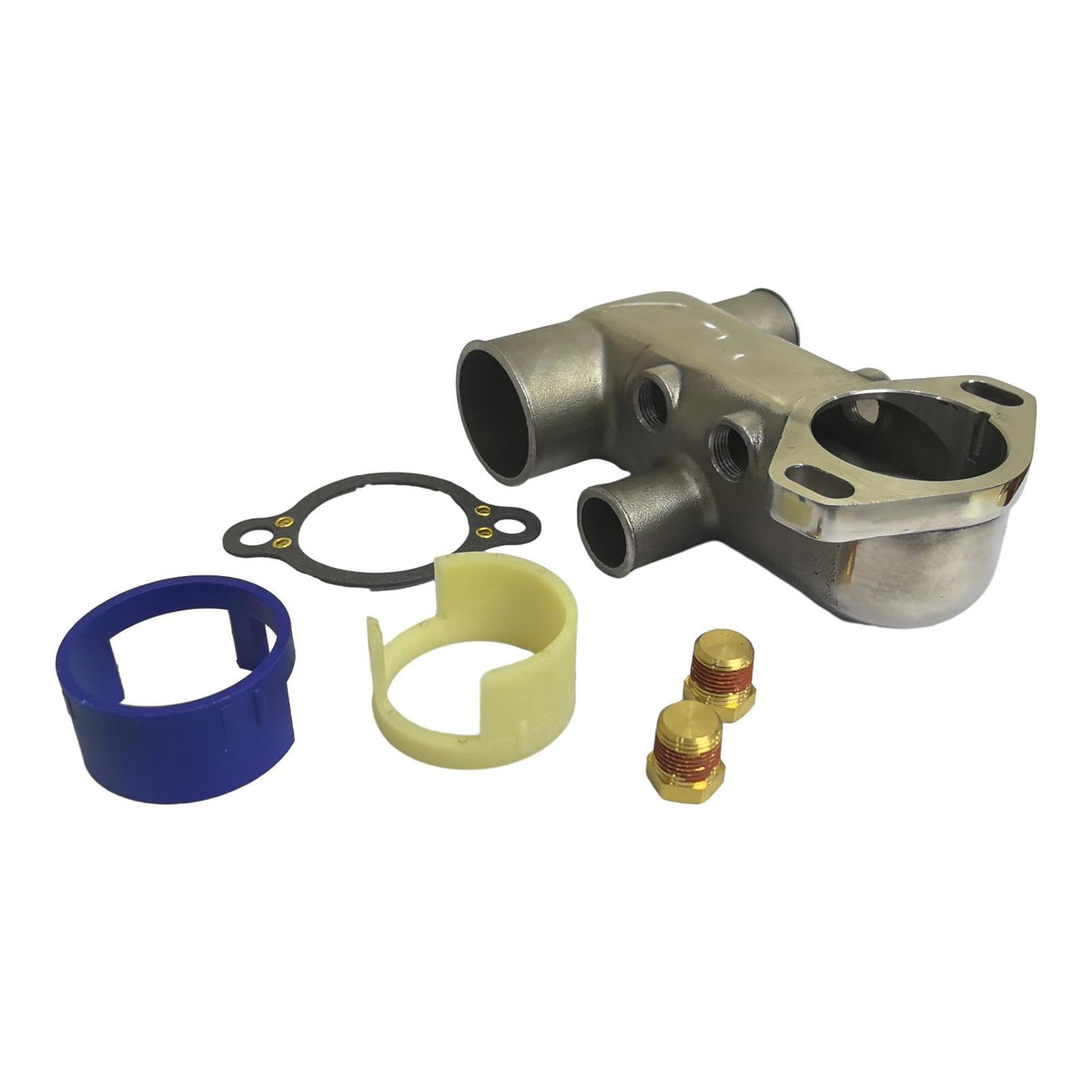 Csygmdty New Thermostat Housing Kit Compatible with Mercruiser 861006A 87290A4 Replacement for 18-1989