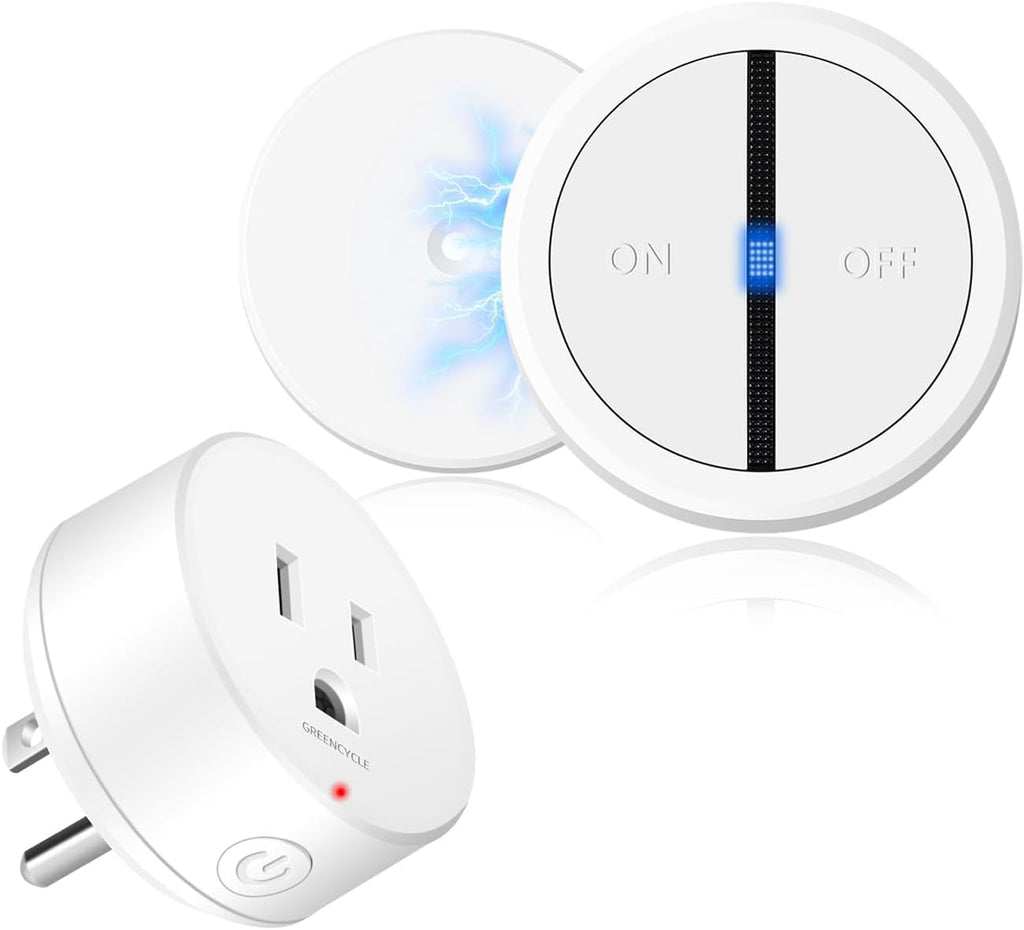 Greencycle Garbage Disposal Switch,Wireless Air Switch Replacement,No Drill