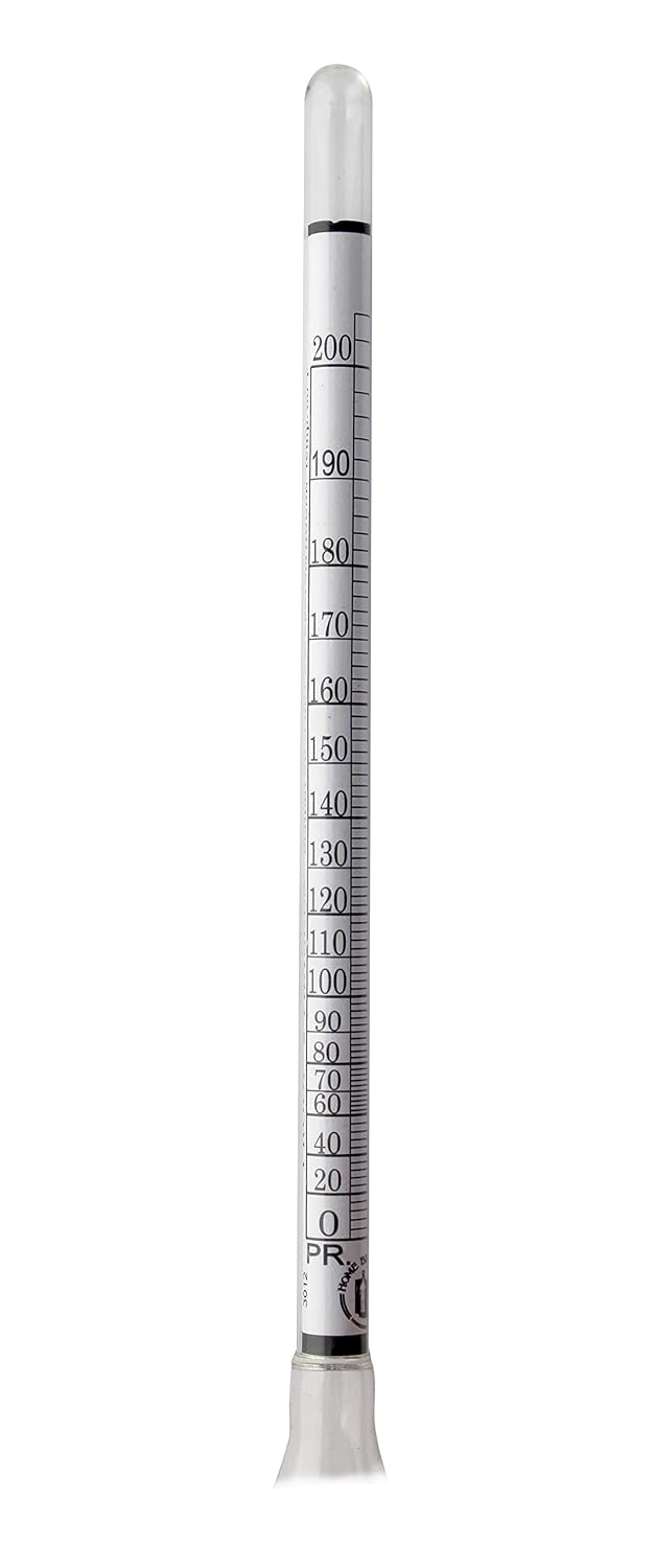 Name Hydrometer Alcohol 0-200 Proof and Tralle Hydrometer, Alcohol Proof Tester for Liquor, Distilling Moonshine