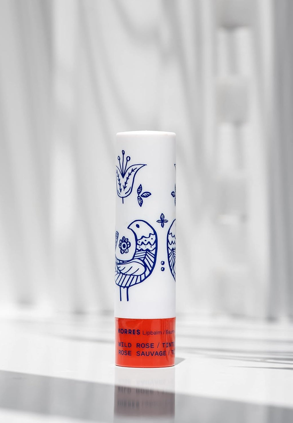 Wild Rose Tinted Lip Butter Stick, Hydrating Balm, 0.17 oz