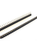 5Sets 1x40Pin 2.54mm Gold Plated Male Female Pin Header Socket
