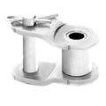 MAPLE ACE #35-1NP Offset Half Link for Nickel Plated Roller Chain (Qty 4)