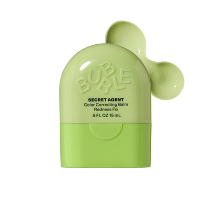 Secret Agent Color Correcting Balm Redness Fix - Green Color Corrector for Facial Redness - Soothing Skincare for