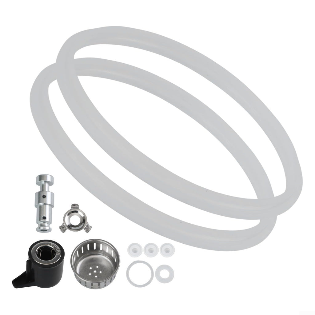 Pressure Cooker Sealing Ring Replacement, Steam Release Handle Gasket Set, Silicone Float Valve Kit for Safe Cooking, 11 Pieces