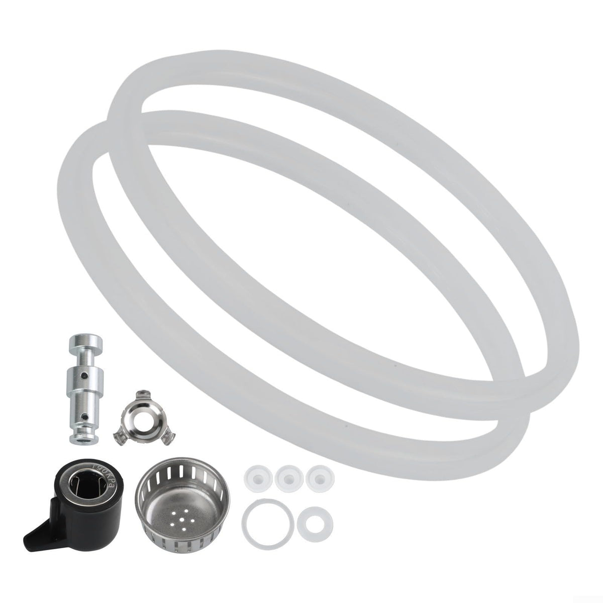 Pressure Cooker Sealing Ring Replacement, Steam Release Handle Gasket Set, Silicone Float Valve Kit for Safe Cooking, 11 Pieces