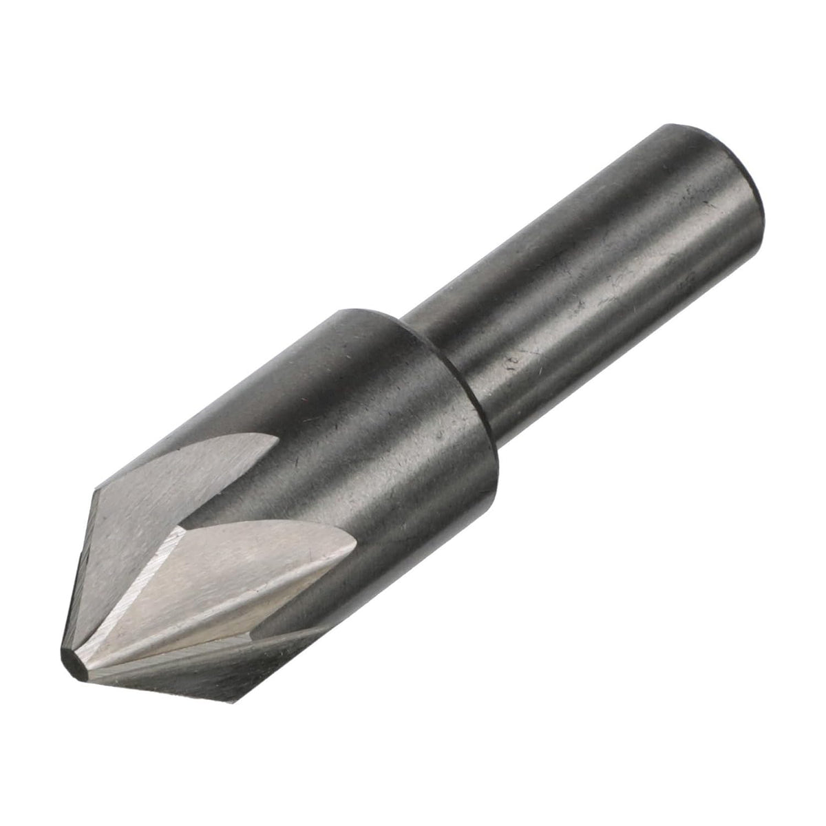 Drill America 1/2"-100 High Speed Steel 6 Flute Chatterless Countersink, Dew Series