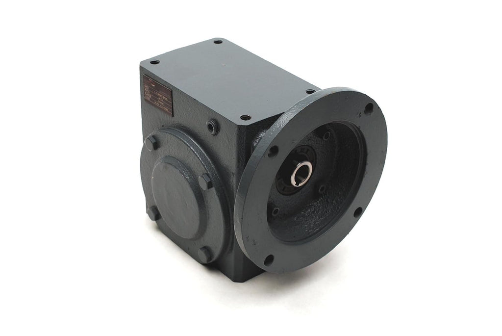 BT206 Cast Iron 56C 40:1 Worm Gear Speed Reducer Shaft Right