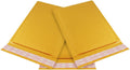#000 XL, 5" x 8", 100 Pack, Kraft Bubble Mailers Padded Shipping Envelopes Self Seal Extra Wide Size.