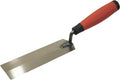 Masonry Steel Margin Trowel, Carbon Steel, 8 x 2 Inches | High-Hardness Blade, Ergonomic Rubber Handle