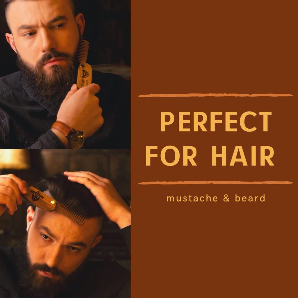 Beard Comb Gifts for Him (Skull)