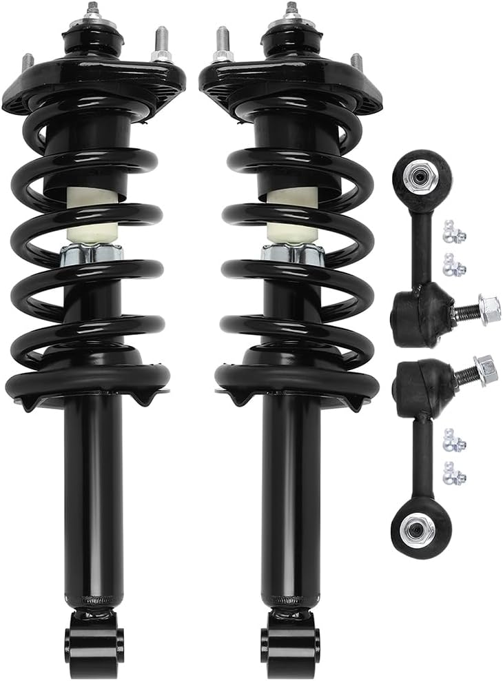 SCITOO Suspension Strut Shock for 2012 2013 2014 2015 2016 for Honda CR-V Rear Complete Strut Assembly,Stabilizer Bar Link -4pcs