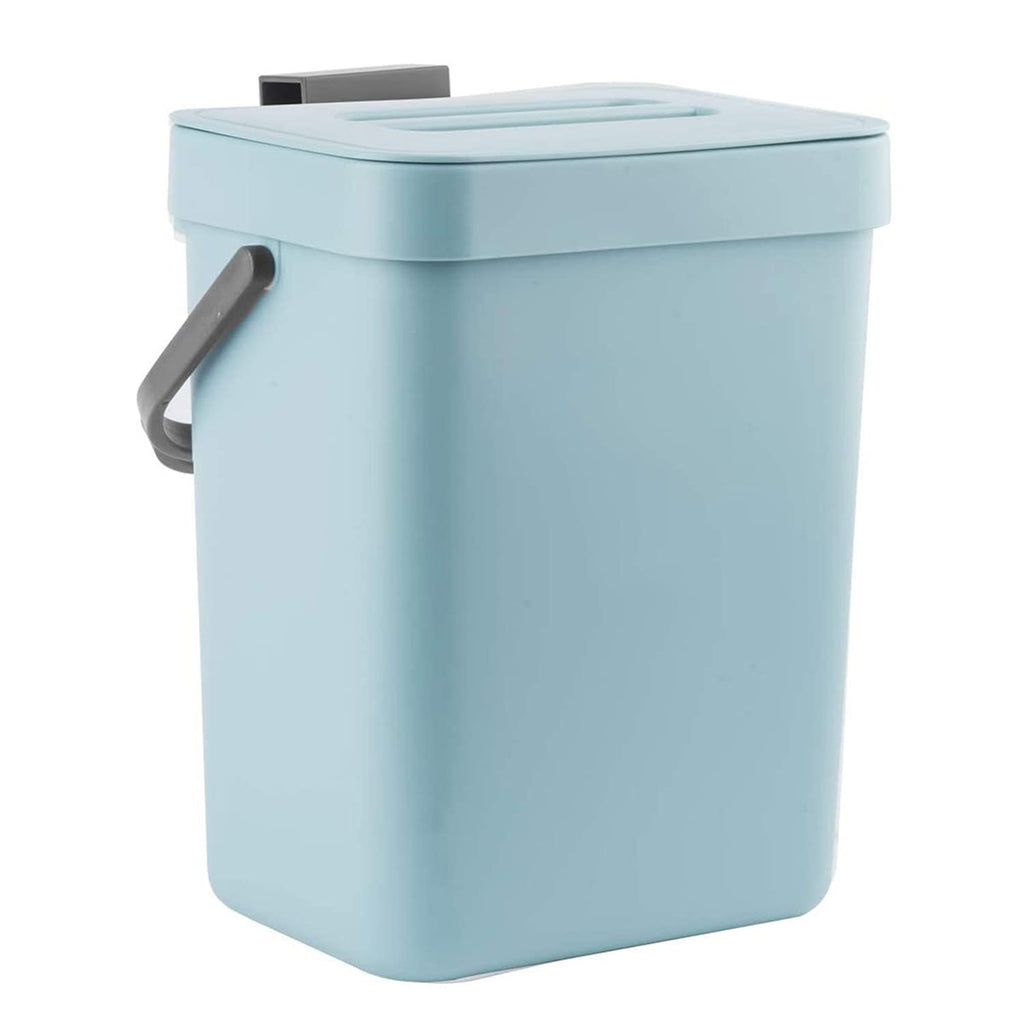 Compost Bin Kitchen, Small Compost Bin for Kitchen, Countertop Compost Bucket with Lid, Odorless Hanging Trash Can