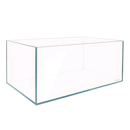 Low Iron Glass Ultra Clear Rimless Aquarium Tank,Classic Silhouette (34Gal)