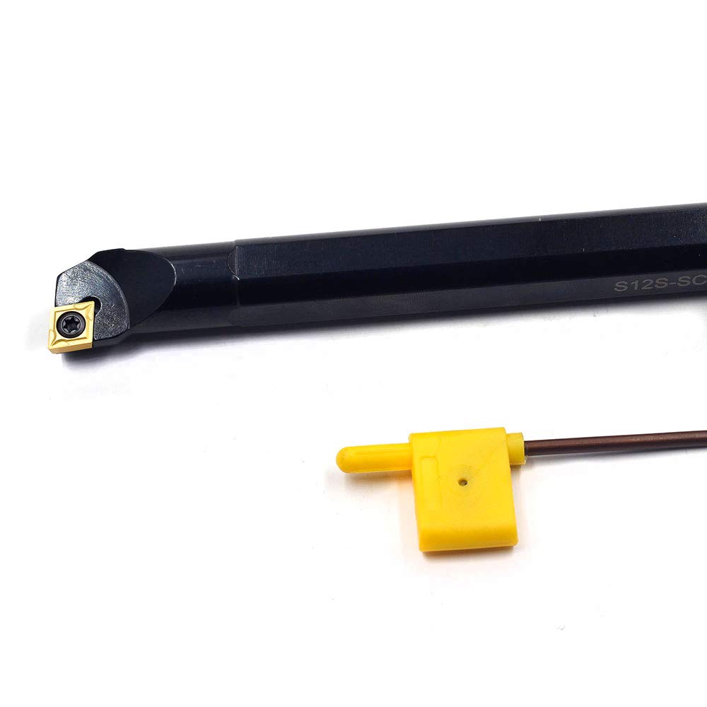OSCARBIDE 3/4" x 10" Indexable Boring Bar,SCLCR Right-Hand