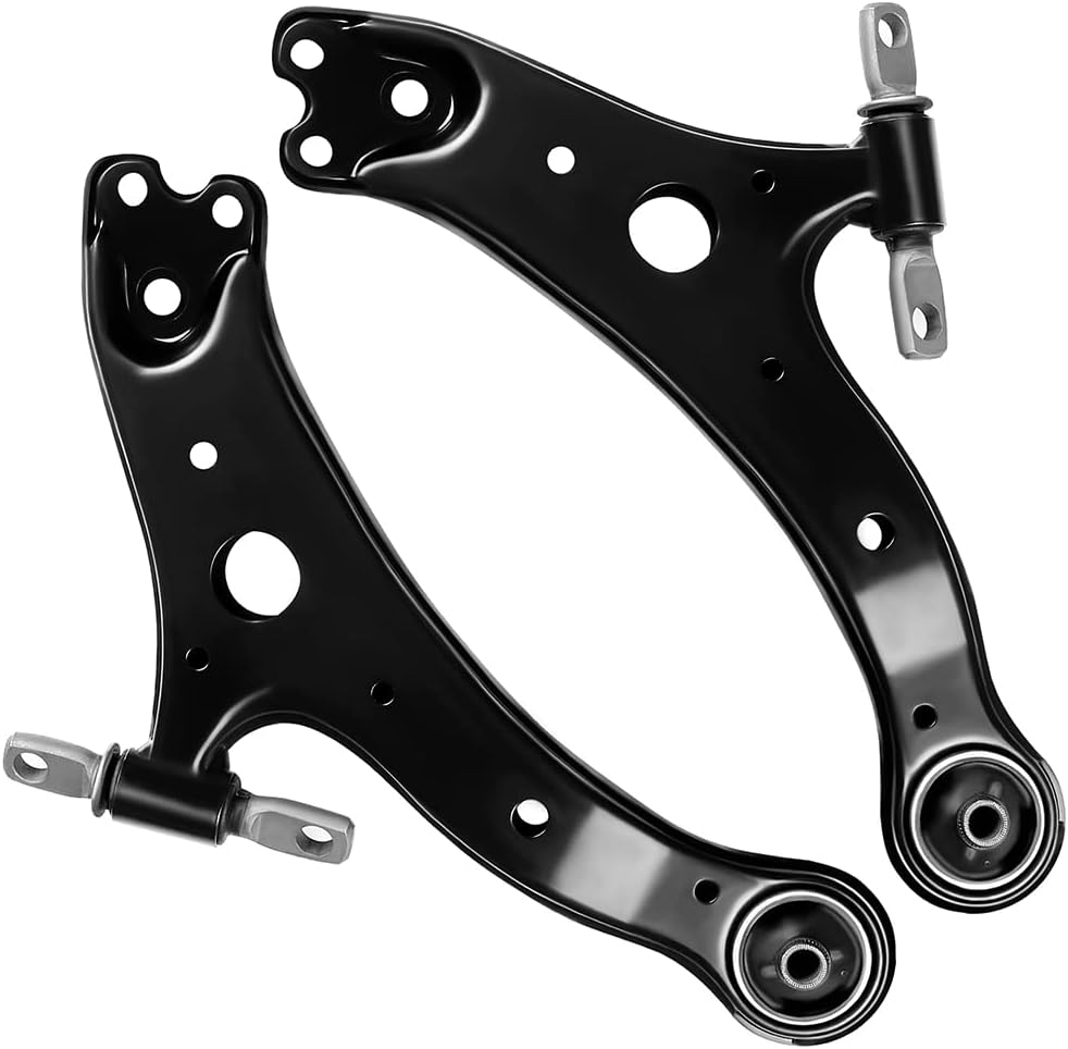 SCITOO 2pcs Suspension Kit Front Lower Control Arm Assembly Fit for Toyota Avalon Camry for Highlander Solara for Lexus ES300 ES300H ES330 ES350 RX330 RX350 RX400h K620333 K620334
