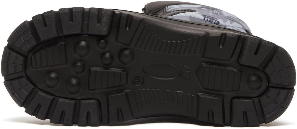 Boys' Waterproof Winter Snow Boots with Insulation for Cold Weather