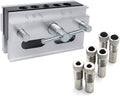 Self Centering Doweling Jig, JoyTube Drilling Guide Positioner Woodworking Doweling Jig Tool Hole Self Centering Locator