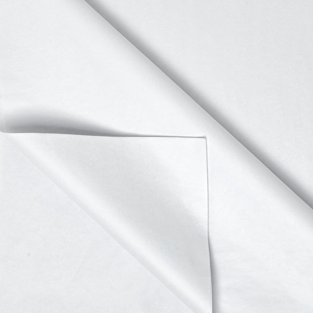 Premium White Gift Tissue Paper 20 X 20 100 Sheet 2 Pack (200 Sheets Total)