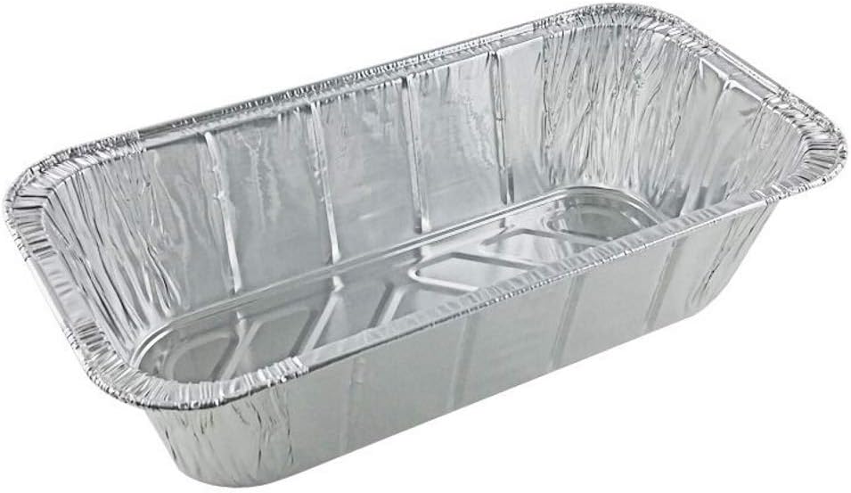 Third 1/3 Size Deep Disposable Steam Table Aluminum Pan Tray -(Pack of 50)